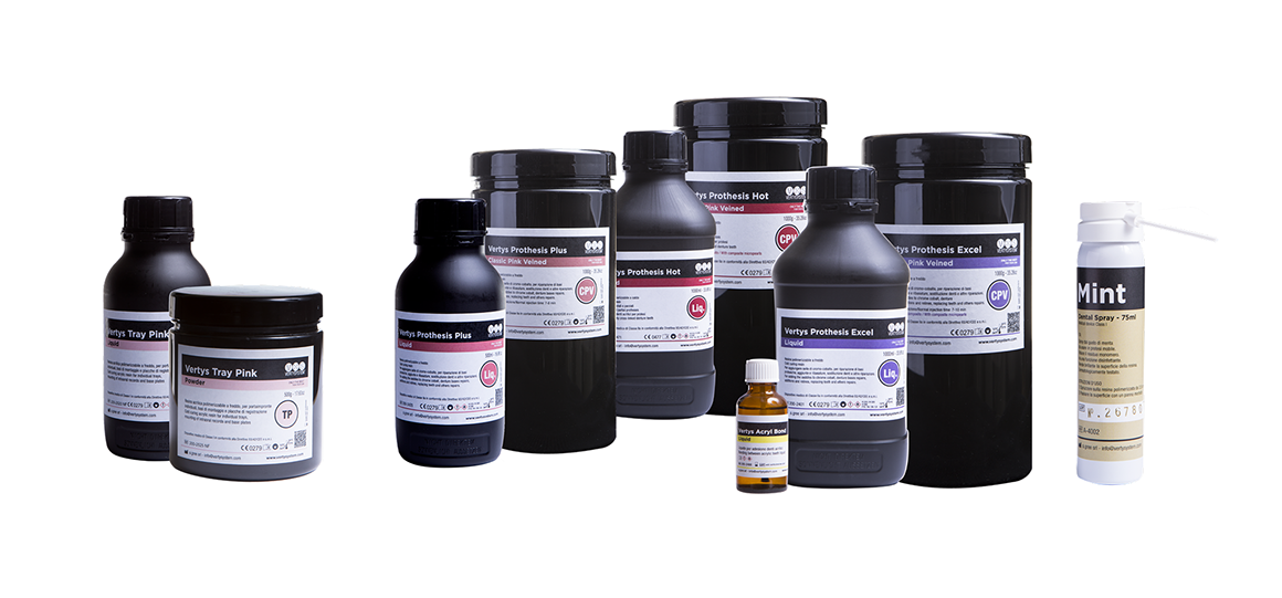 Resine da Protesi Mobile - Vertysystem
