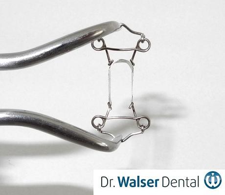 New tooth matrix with automatic adjustment for 4-surface premolar fillings