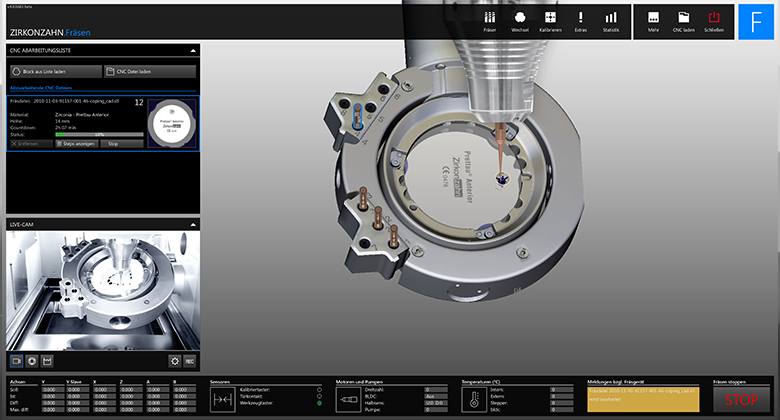 Zirkonzahn.Fräsen – Zirkonzahn, CAD/CAM Software