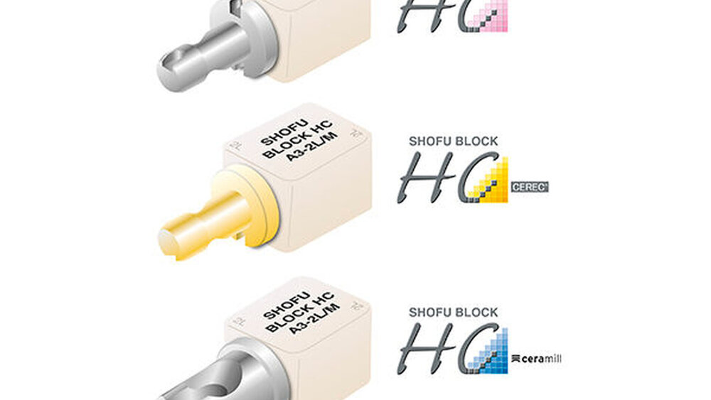 Block HC für Chairside-gefertigte Restaurationen