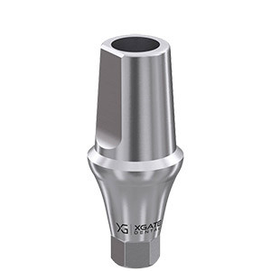 Straight abutment mini ⌀ 4.5 mm, Height 5.5 mm – XGATE DENTAL, Implant Components & Abutments