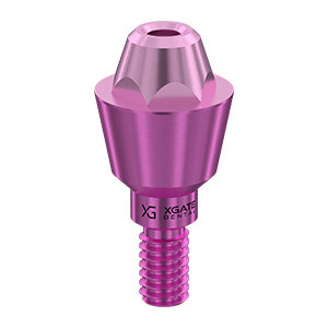 Straight multi unit abutment D-type, Internal Hex – XGATE DENTAL, Implant Components & Abutments