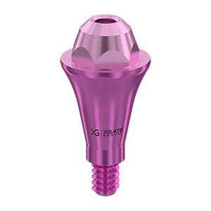 Straight multi unit abutment D-type, conical mini