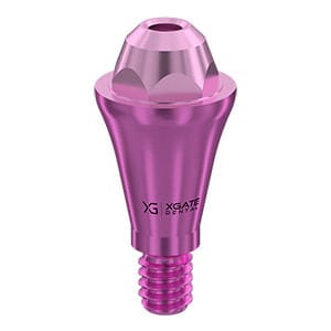 Straight multi unit abutment D-type, conical regular – XGATE DENTAL, Abutments