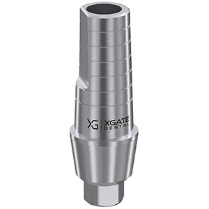 Straight abutment with shoulder – XGATE DENTAL, Implant Components & Abutments