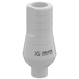 Castable straight abutment, round