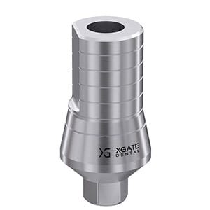 Straight abutment, wide body