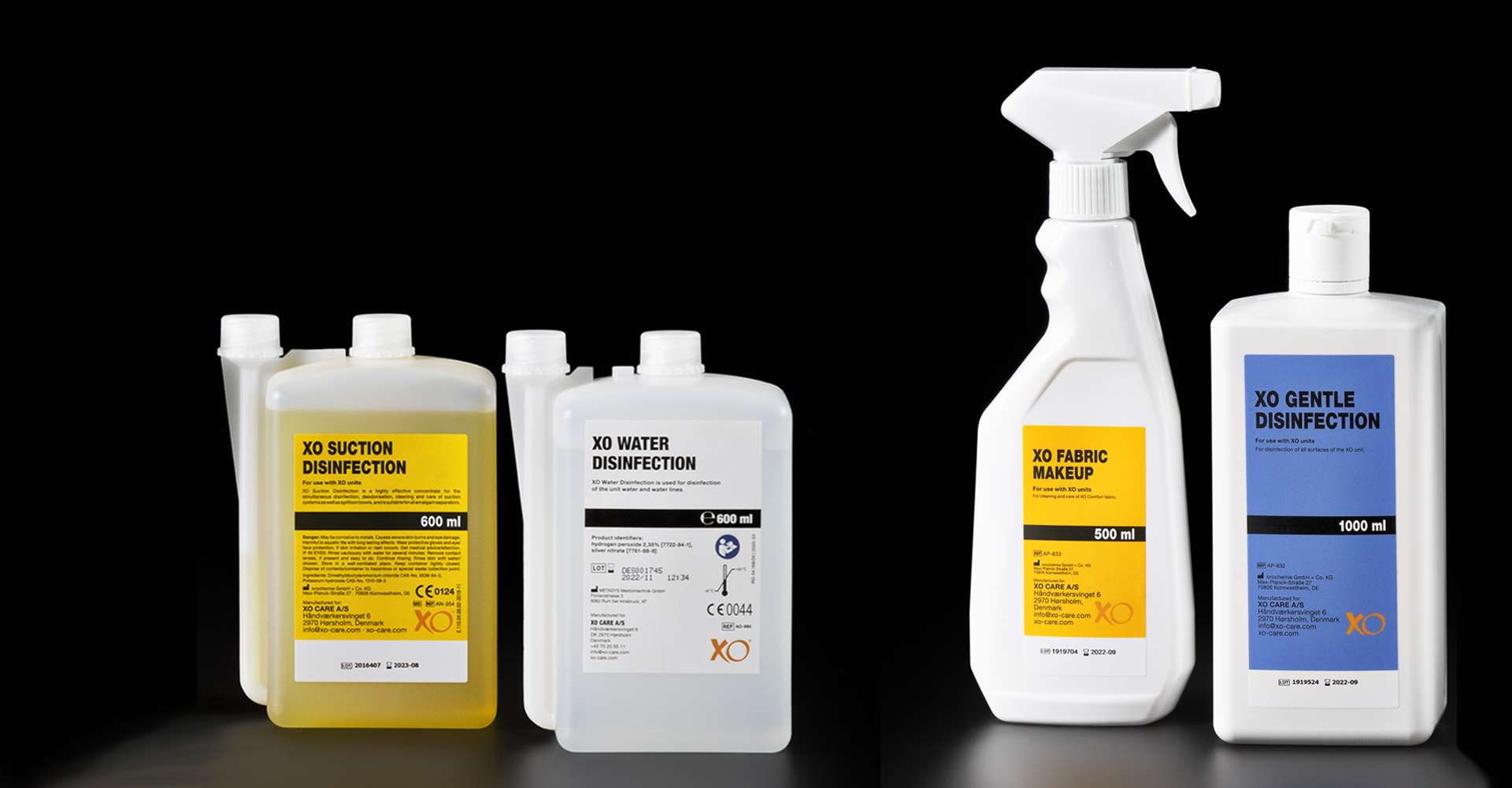 XO Disinfectants – XO CARE A/S, Surface Disinfectants & Cleaners
