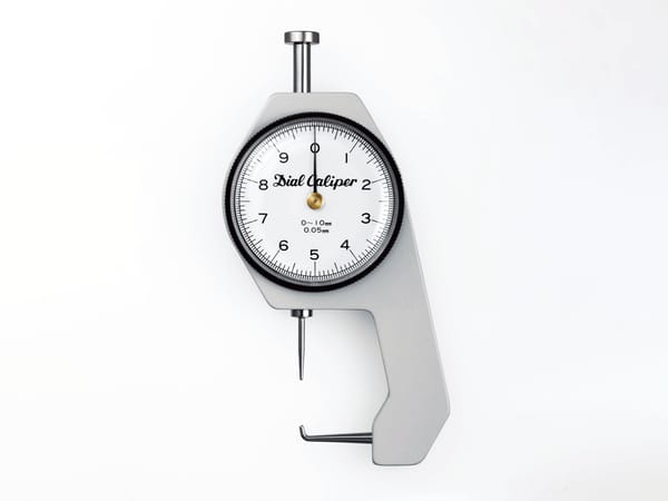 Zeigeruhr-Messschieber (Dickenmessgerät für Metall)