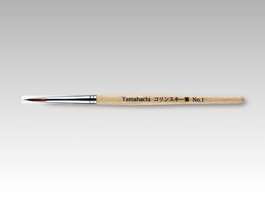 Kolinsky-Pinsel Nr. 1 – Yamahachi Dental MFG., CO., Instrumente für Zahntechnik