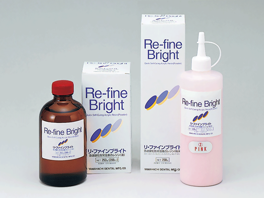 リファインブライト (Refine Bright) – Yamahachi Dental MFG., CO., Acrylkunststoffe