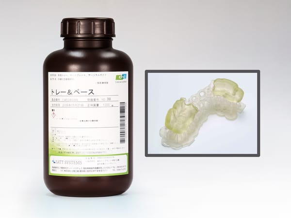 Lichthärtbares Harzmaterial – Tablett & Basis (Klar)