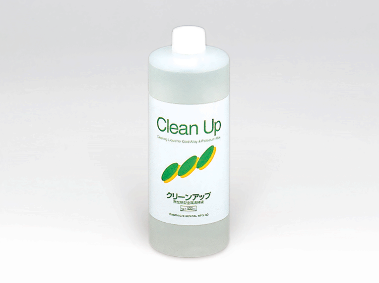 Clean-Up (Reinigungsflüssigkeit) – Yamahachi Dental MFG., CO., Polieren und Ausarbeiten