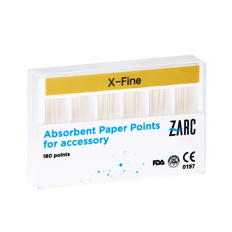 Auxiliary Guttapercha Zarc – zarc4endo s.a, Guttaperchaspitzen - Kunststoffspitzen