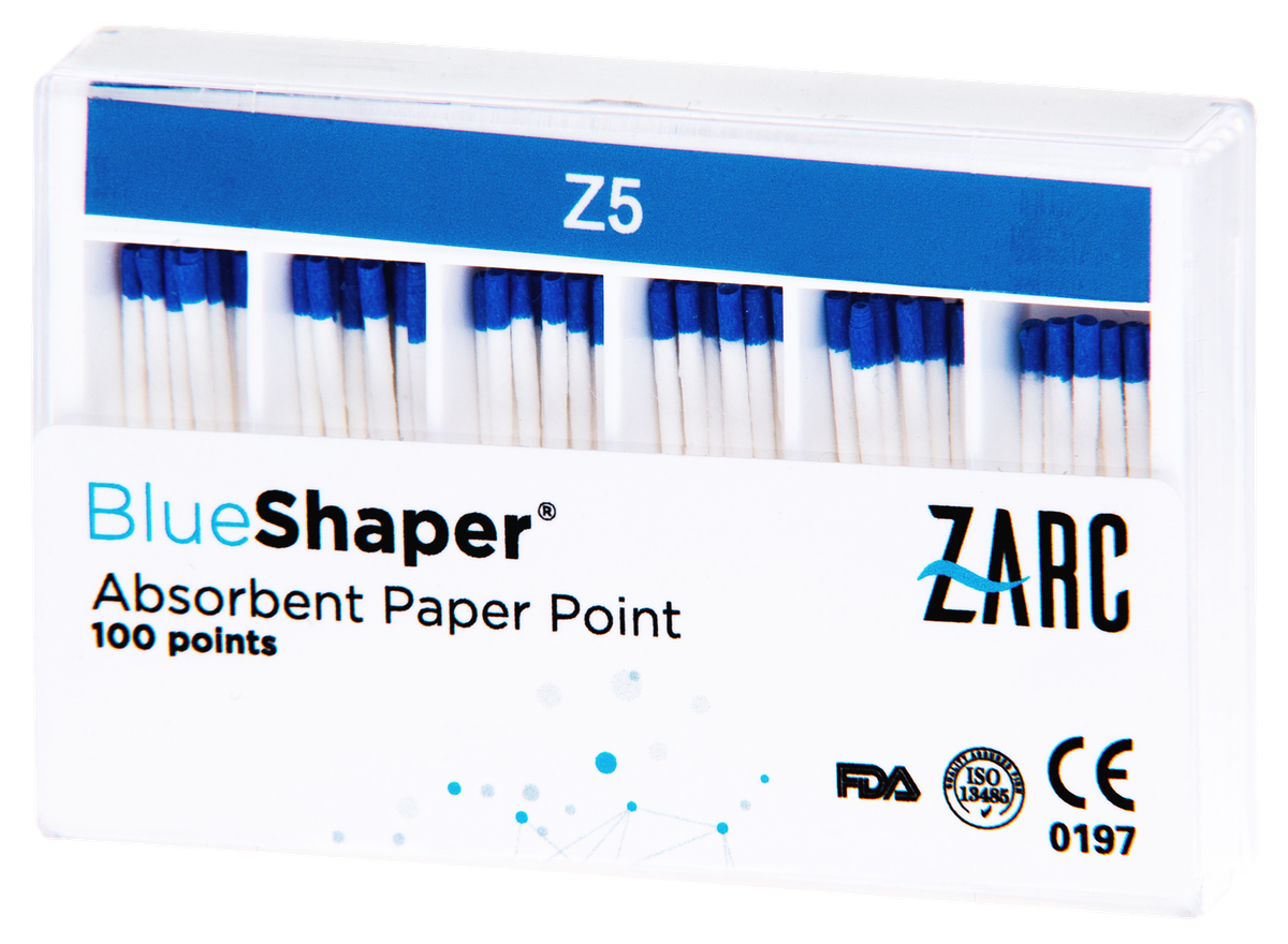 BlueShaper paper points – zarc4endo s.a, Absorbent Points
