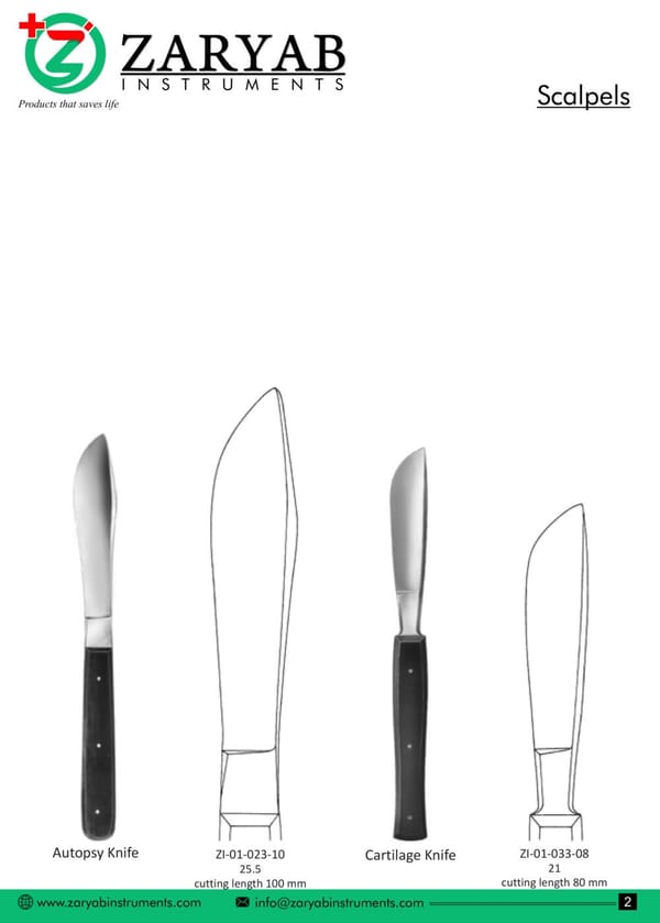 Scalpels