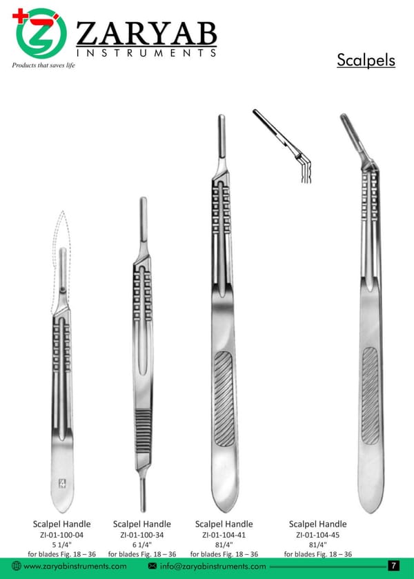 Scalpels