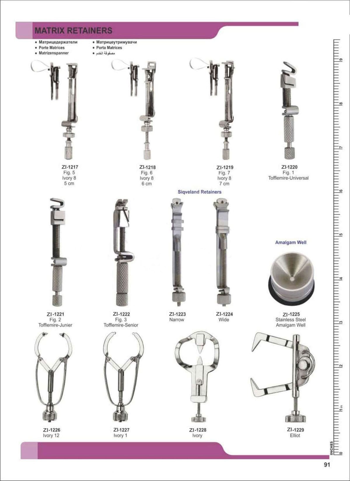 Matrix Retainers ZI-1217 – Zaryab Instruments, Matrizenspanner
