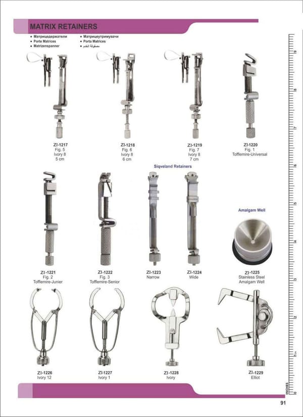 Matrix Retainers ZI-1217